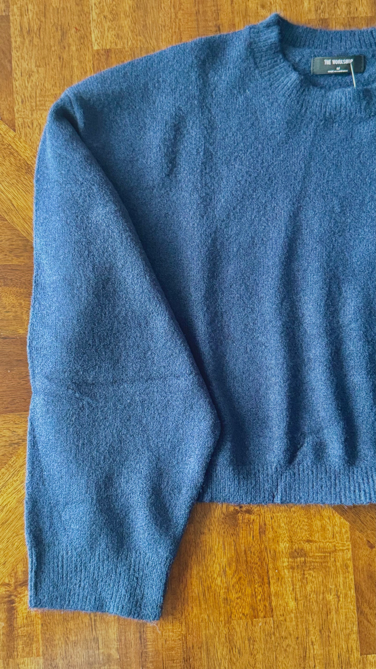Lavender Cropped Sweater